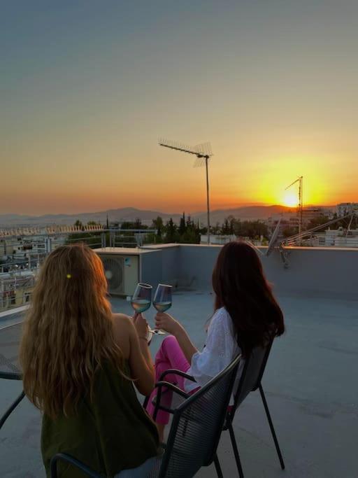 Acropolis Panorama Studio Appartement Athene Buitenkant foto